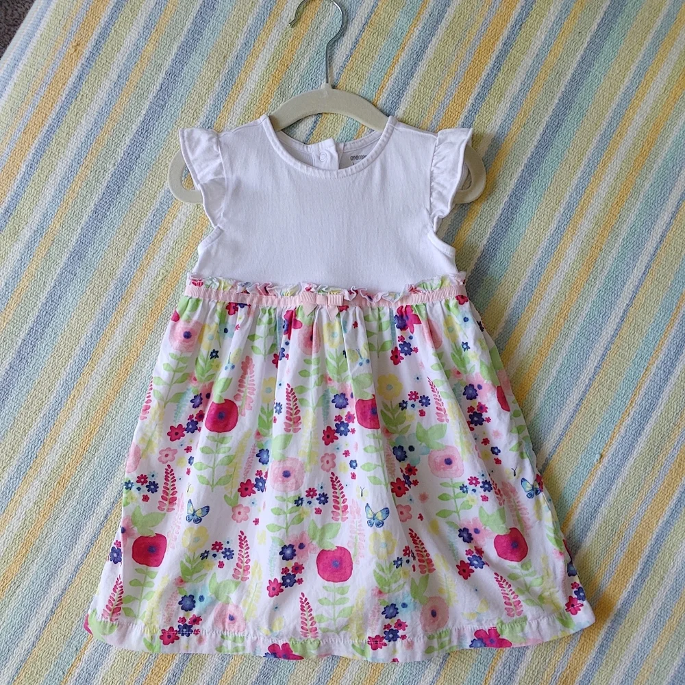 ⭐ Gymboree floral dress 18-24m